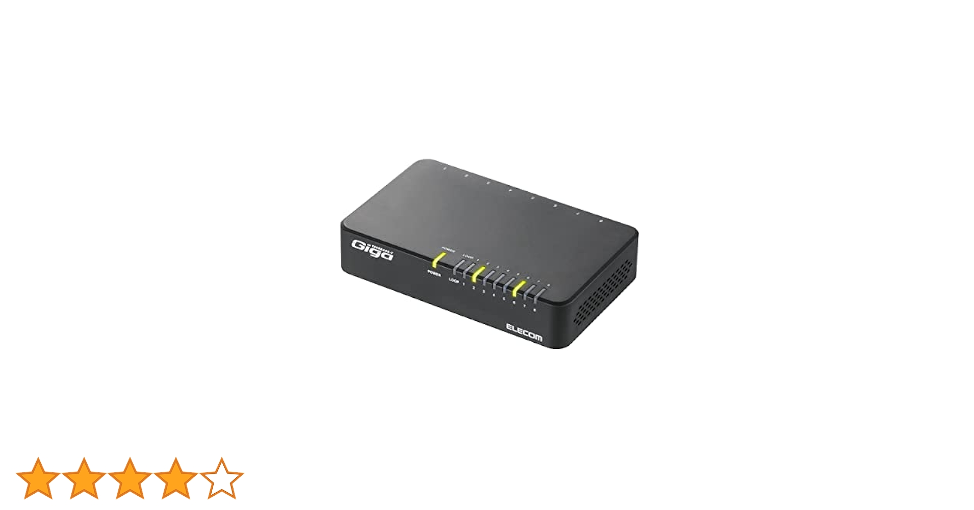 Amazon | エレコム スイッチングハブ ギガビット対応 8ポート